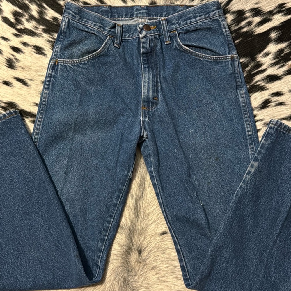 1 - Men’s Rustler Blue Jeans Size 31 x 32